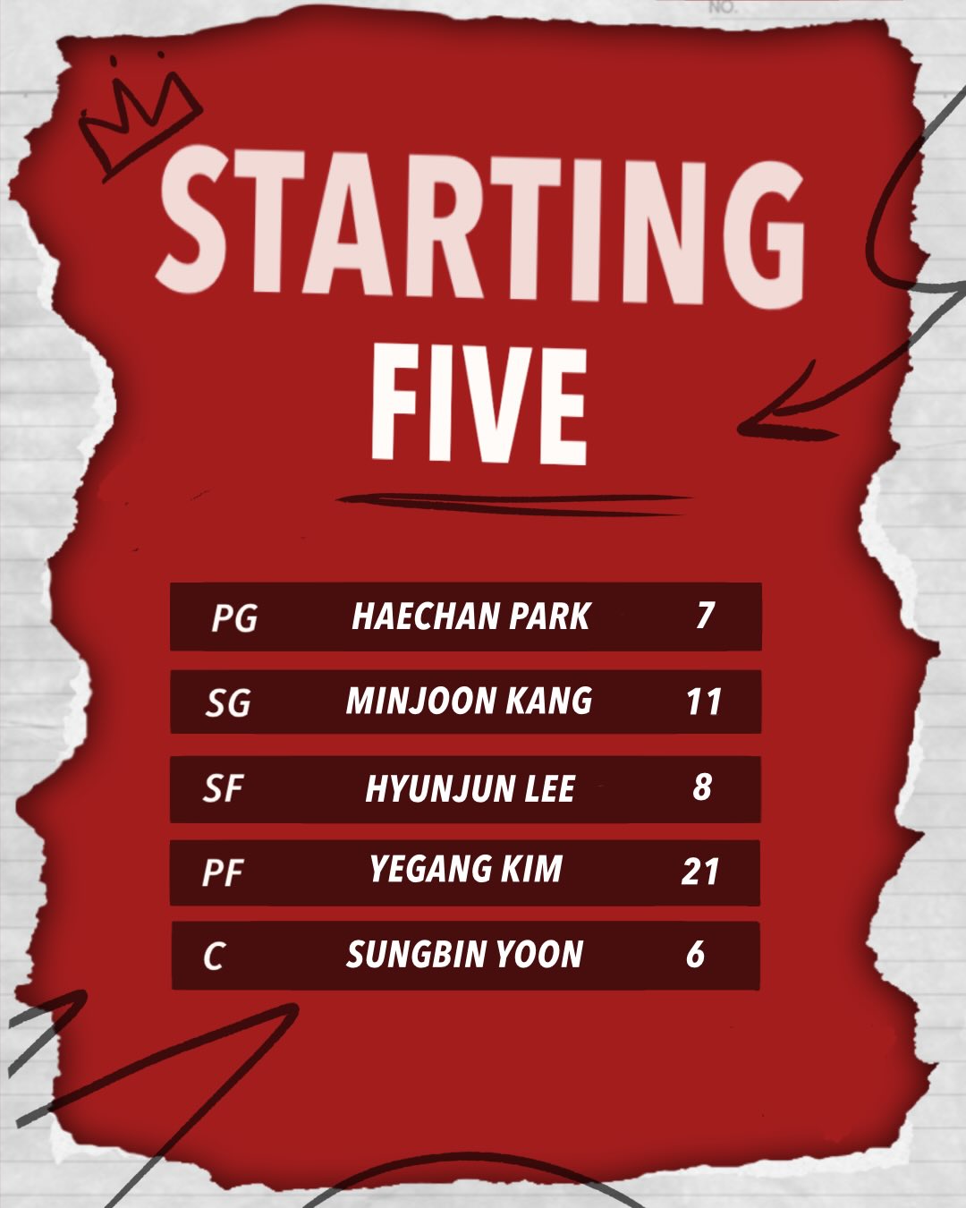 제1회 Inter-Society 농구 대회 포스터